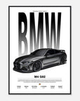 BMW M4 G82 Competition art for fashion - SKANDINAVER