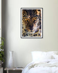 Fearless Leopard art frame poster - SKANDINAVER