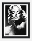 Marilyn Monroe art frame poster - SKANDINAVER