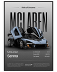 Mc Laren Senna art for fashion - SKANDINAVER