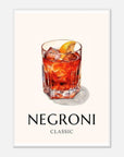 Negroni Klassisk art frame poster - SKANDINAVER