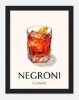 Negroni Klassisk art frame poster - SKANDINAVER