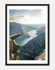 Trolltunga art frame for fashion - SKANDINAVER