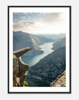 Trolltunga art frame for fashion - SKANDINAVER