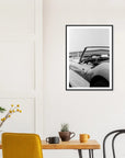 Vintage car cabriolet art frame - SKANDINAVER