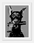 west - oslo - doberman art frame for fashion - SKANDINAVER
