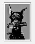 west - oslo - doberman art frame for fashion - SKANDINAVER