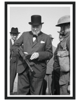 Winston Churchill wartime artwork - SKANDINAVER