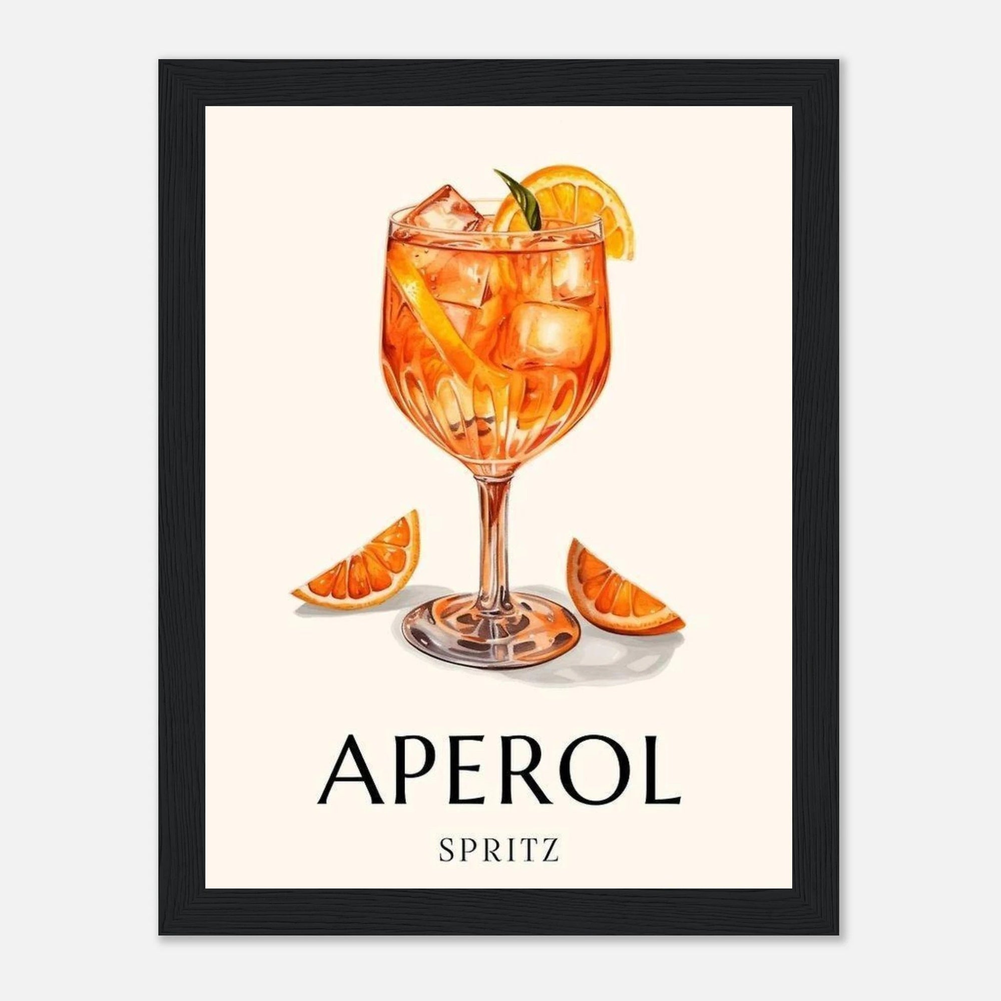 Aperol Spritz art frame Poster - SKANDINAVER