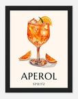 Aperol Spritz art frame Poster - SKANDINAVER