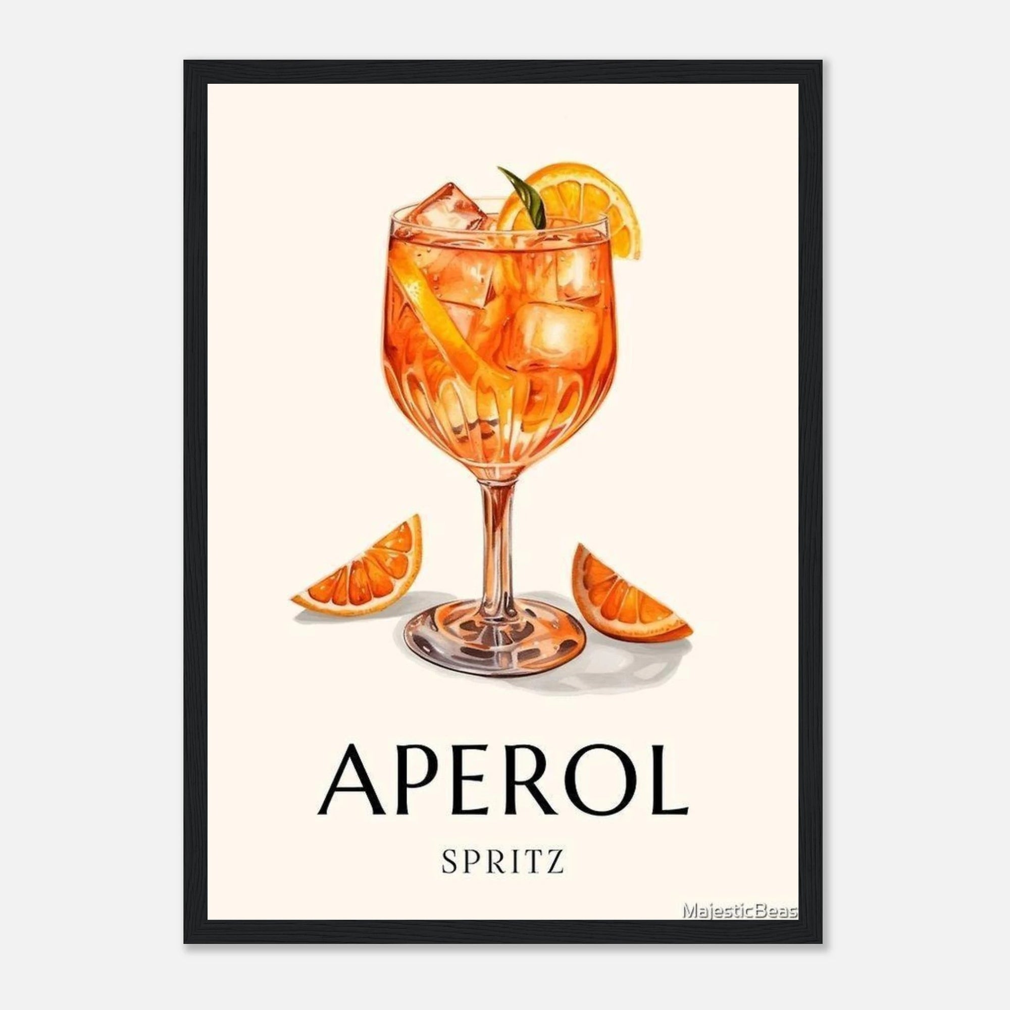 Aperol Spritz art frame Poster - SKANDINAVER