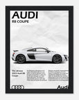 Audi R8 Coupe 2023 Motor car art - SKANDINAVER