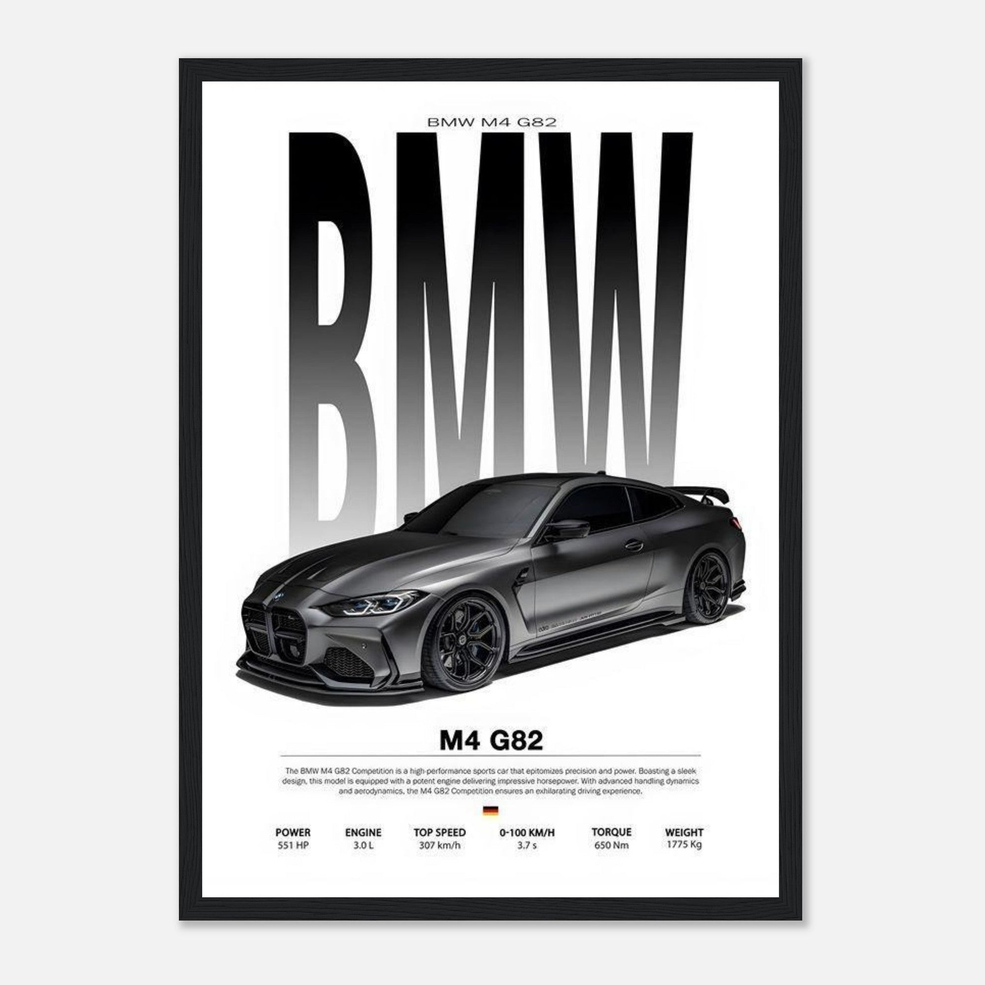 BMW M4 G82 Competition art for fashion - SKANDINAVER