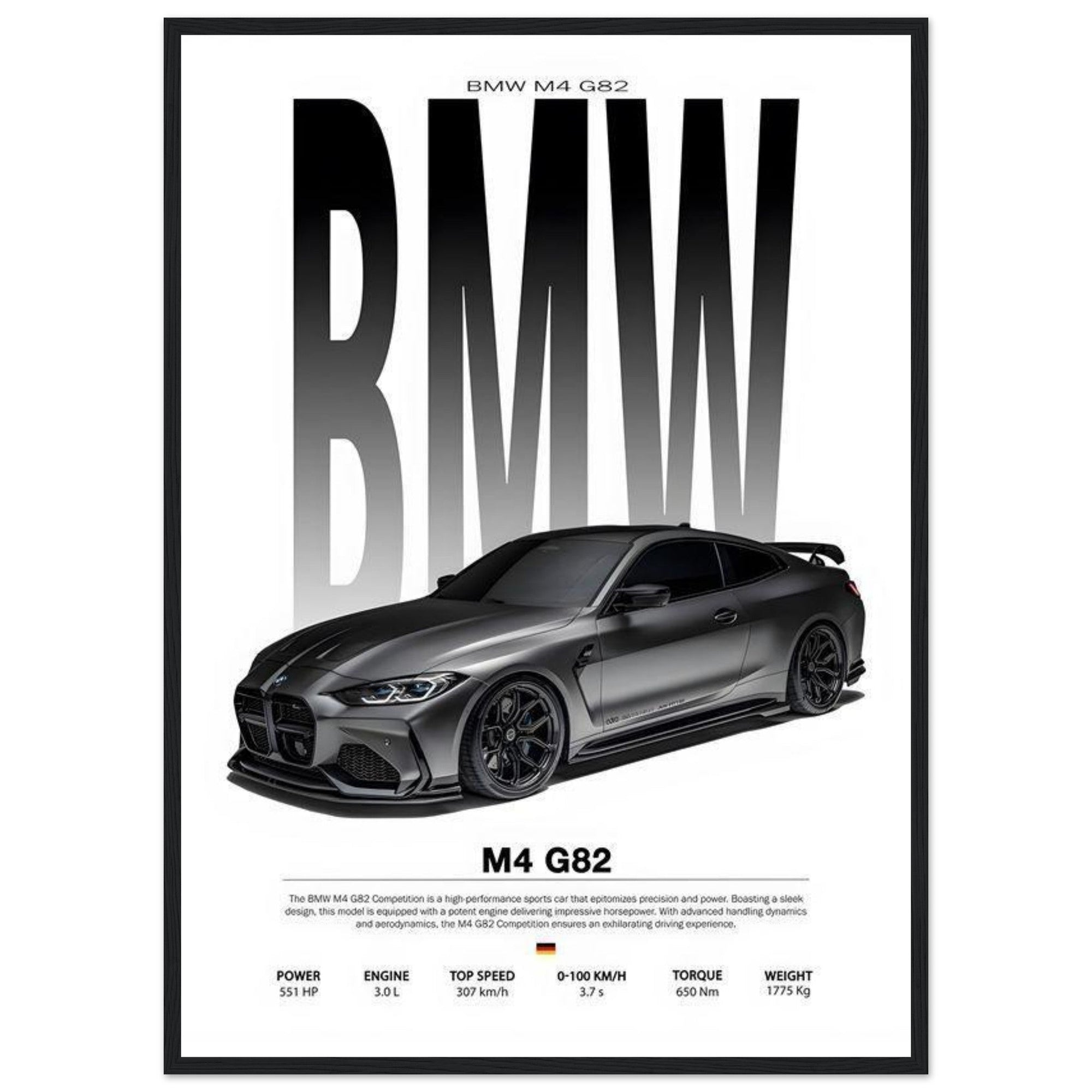 BMW M4 G82 Competition art for fashion - SKANDINAVER
