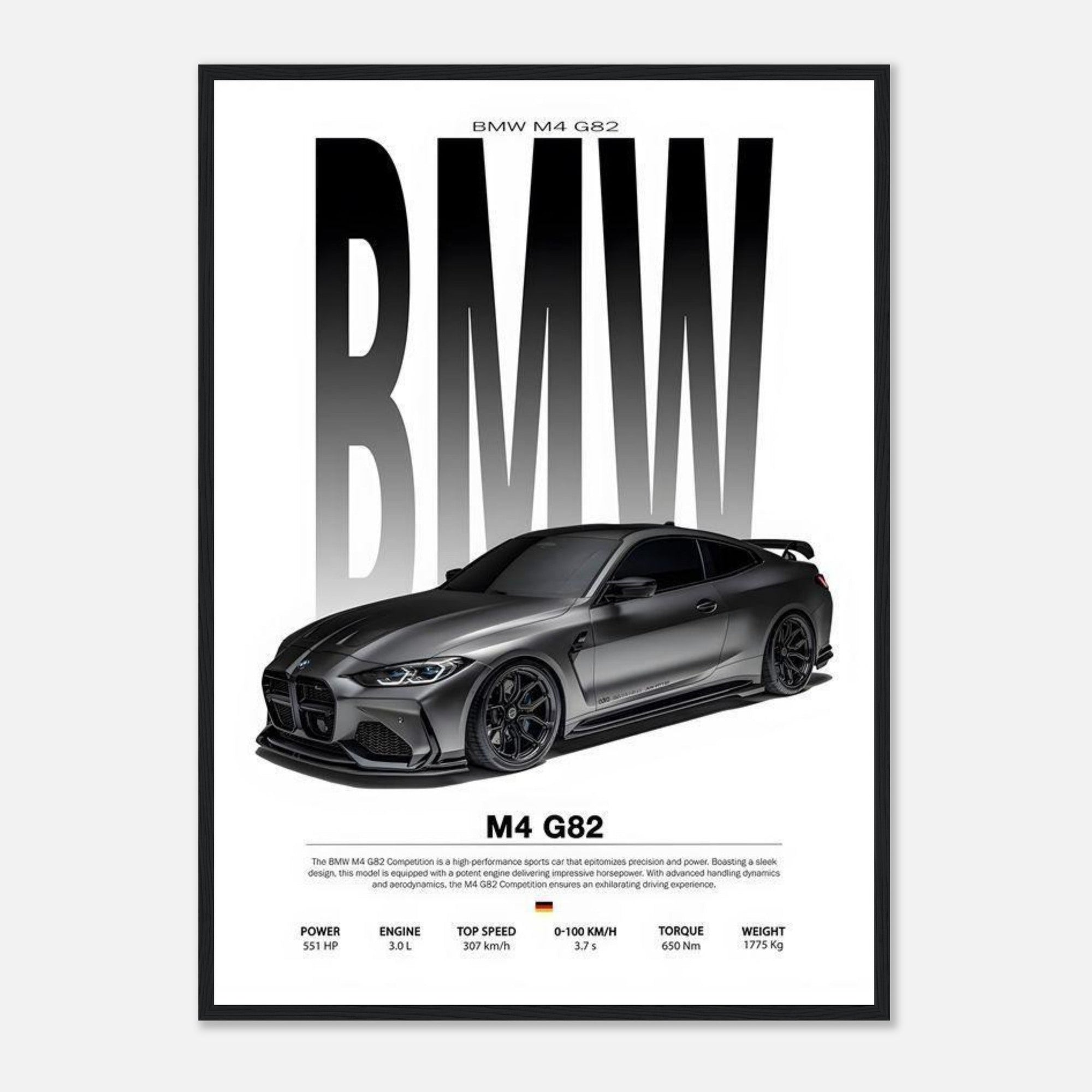 BMW M4 G82 Competition art for fashion - SKANDINAVER