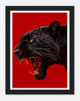 Cartier Jaguar wall art poster - SKANDINAVER