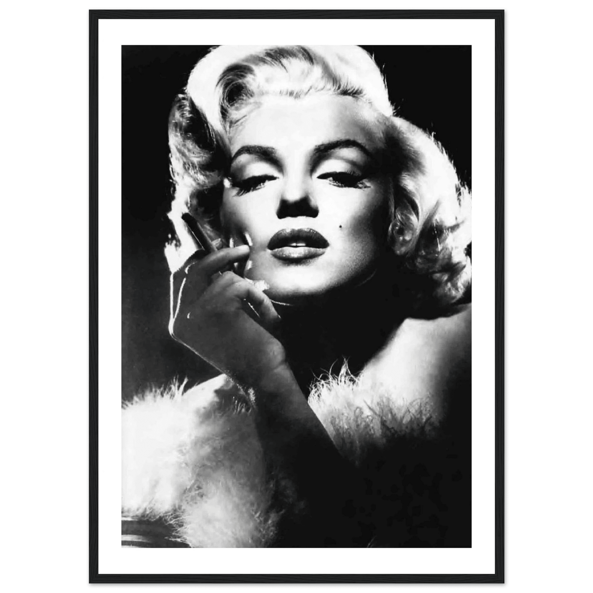 Marilyn Monroe art frame poster - SKANDINAVER