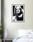 Marilyn Monroe art frame poster - SKANDINAVER