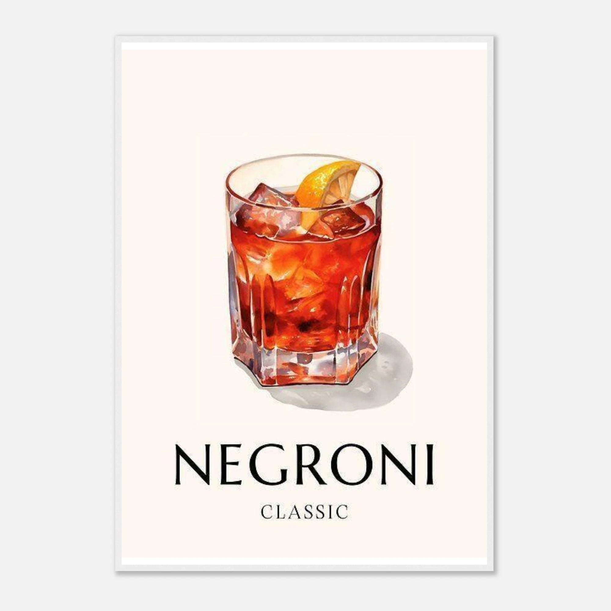 Negroni Klassisk art frame poster - SKANDINAVER