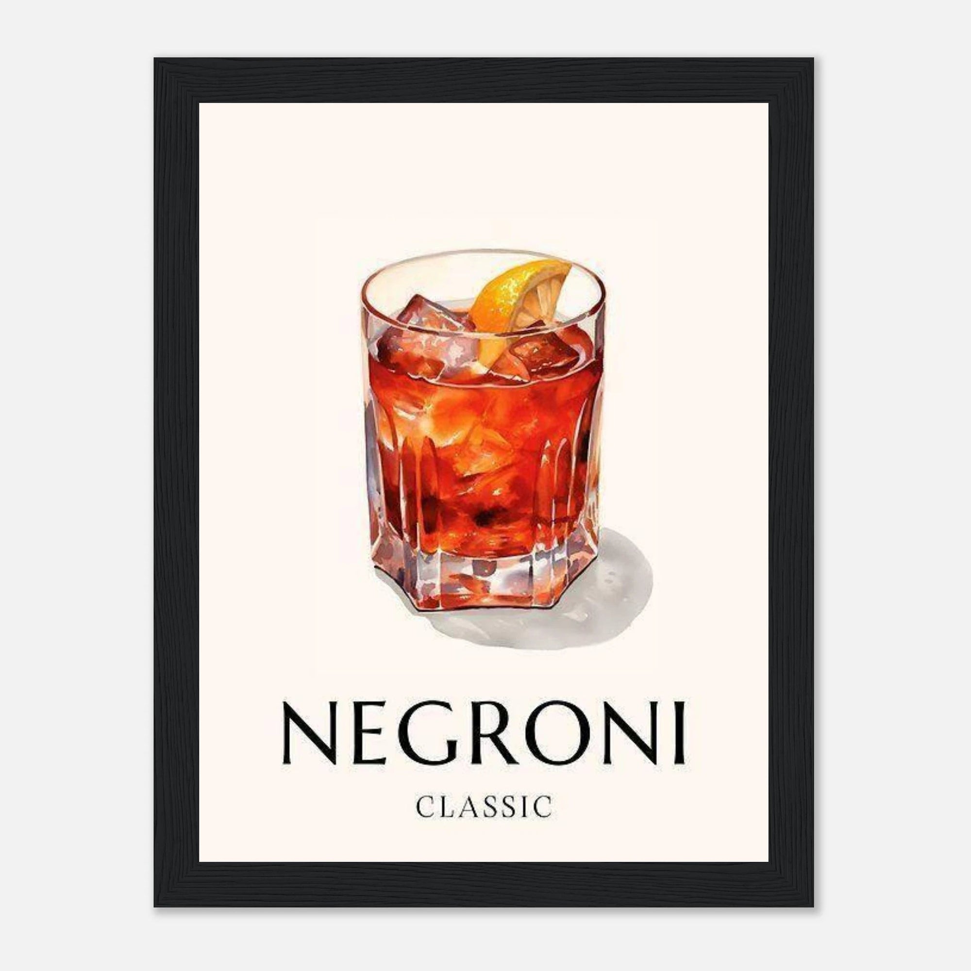Negroni Klassisk art frame poster - SKANDINAVER