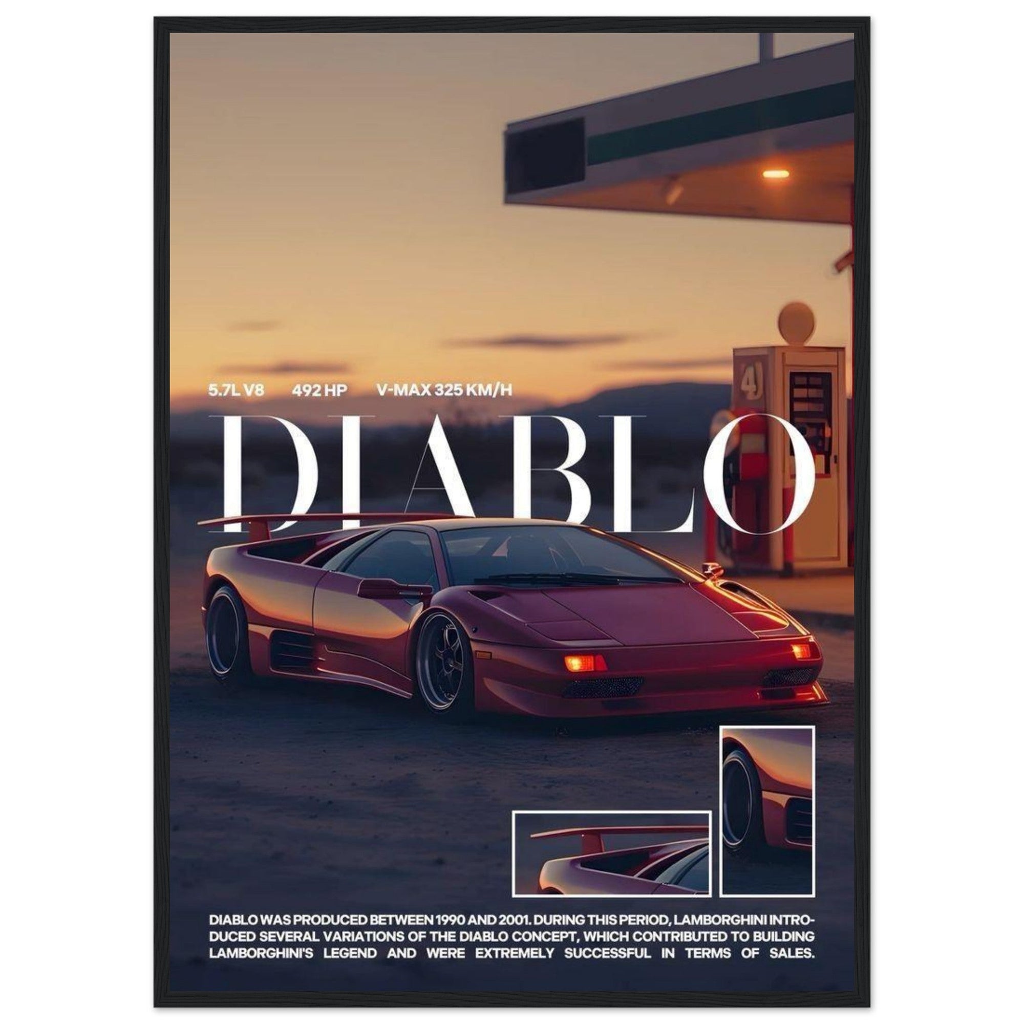 porsche 911 gt3rs sunset vistas - SKANDINAVER