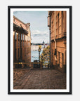 Stockholm Sommer art frame poster - SKANDINAVER