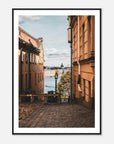 Stockholm Sommer art frame poster - SKANDINAVER