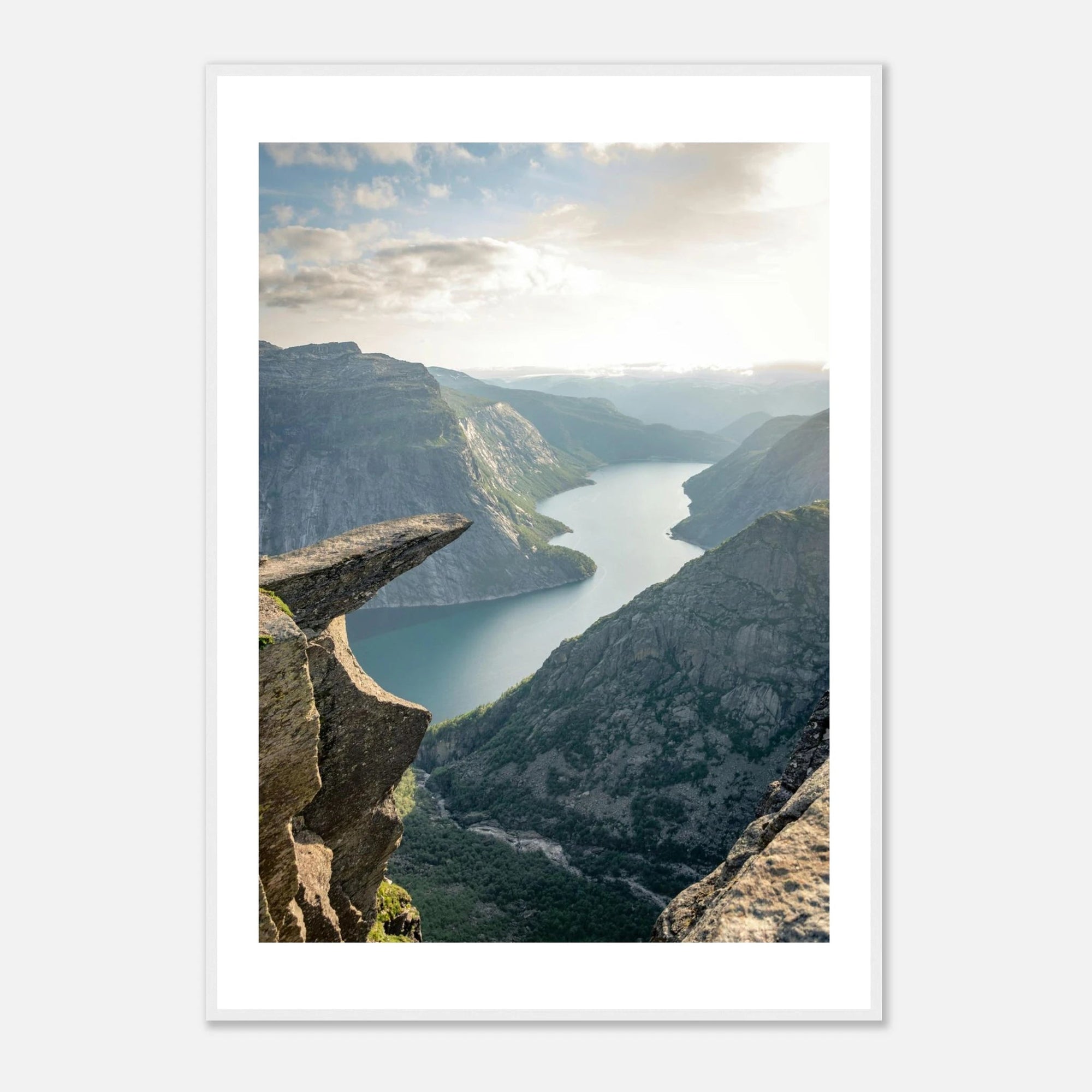 Trolltunga art frame for fashion - SKANDINAVER