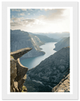 Trolltunga art frame for fashion - SKANDINAVER