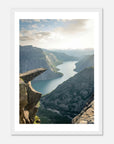 Trolltunga art frame for fashion - SKANDINAVER