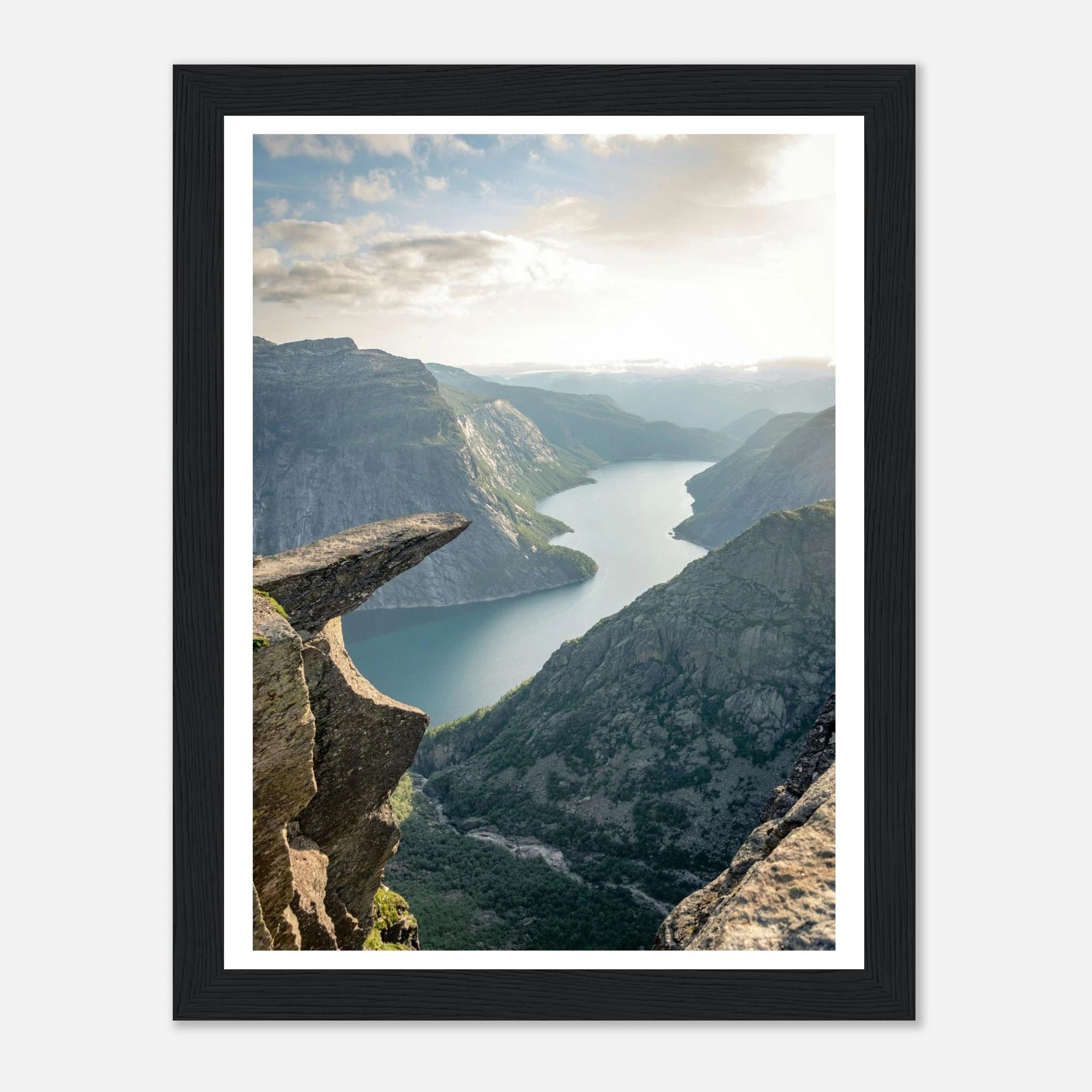 Trolltunga art frame for fashion - SKANDINAVER