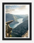 Trolltunga art frame for fashion - SKANDINAVER