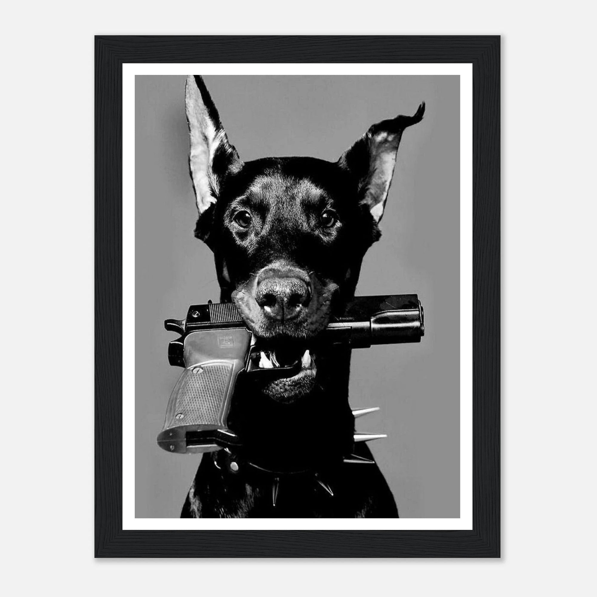 west - oslo - doberman art frame for fashion - SKANDINAVER