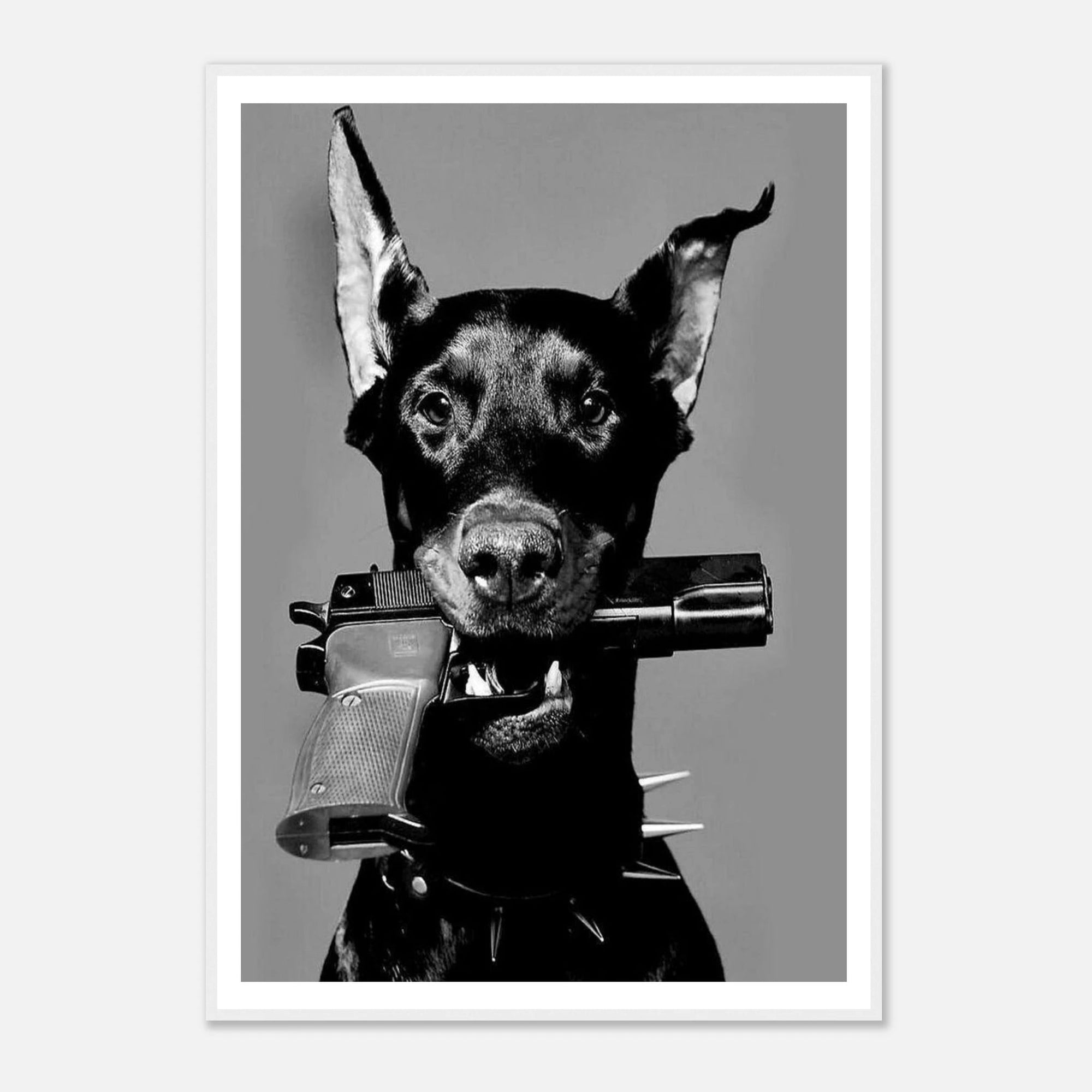 west - oslo - doberman art frame for fashion - SKANDINAVER