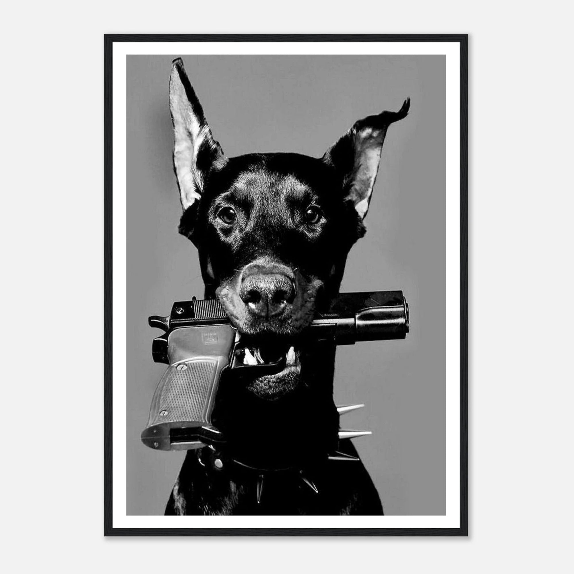 west - oslo - doberman art frame for fashion - SKANDINAVER