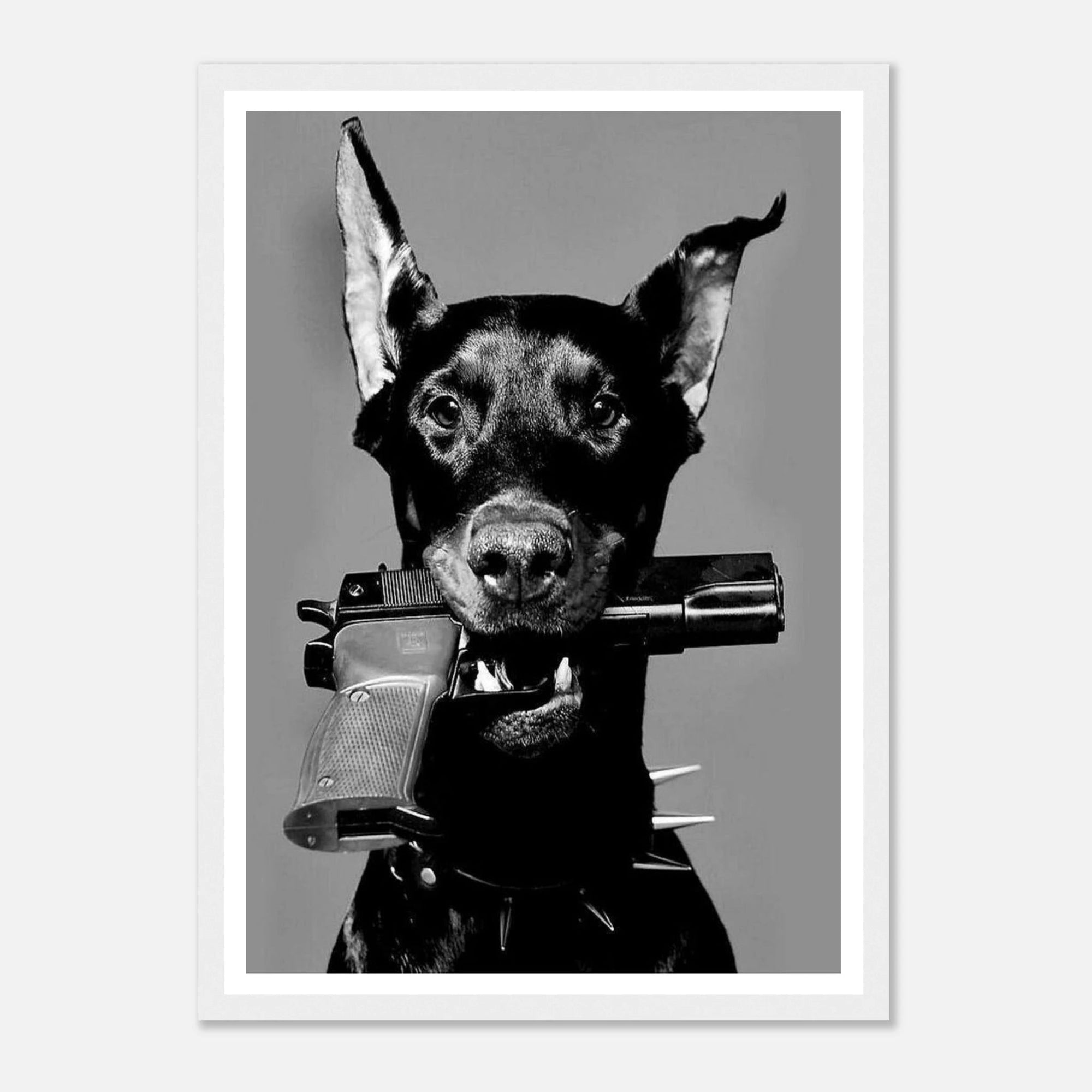 west - oslo - doberman art frame for fashion - SKANDINAVER