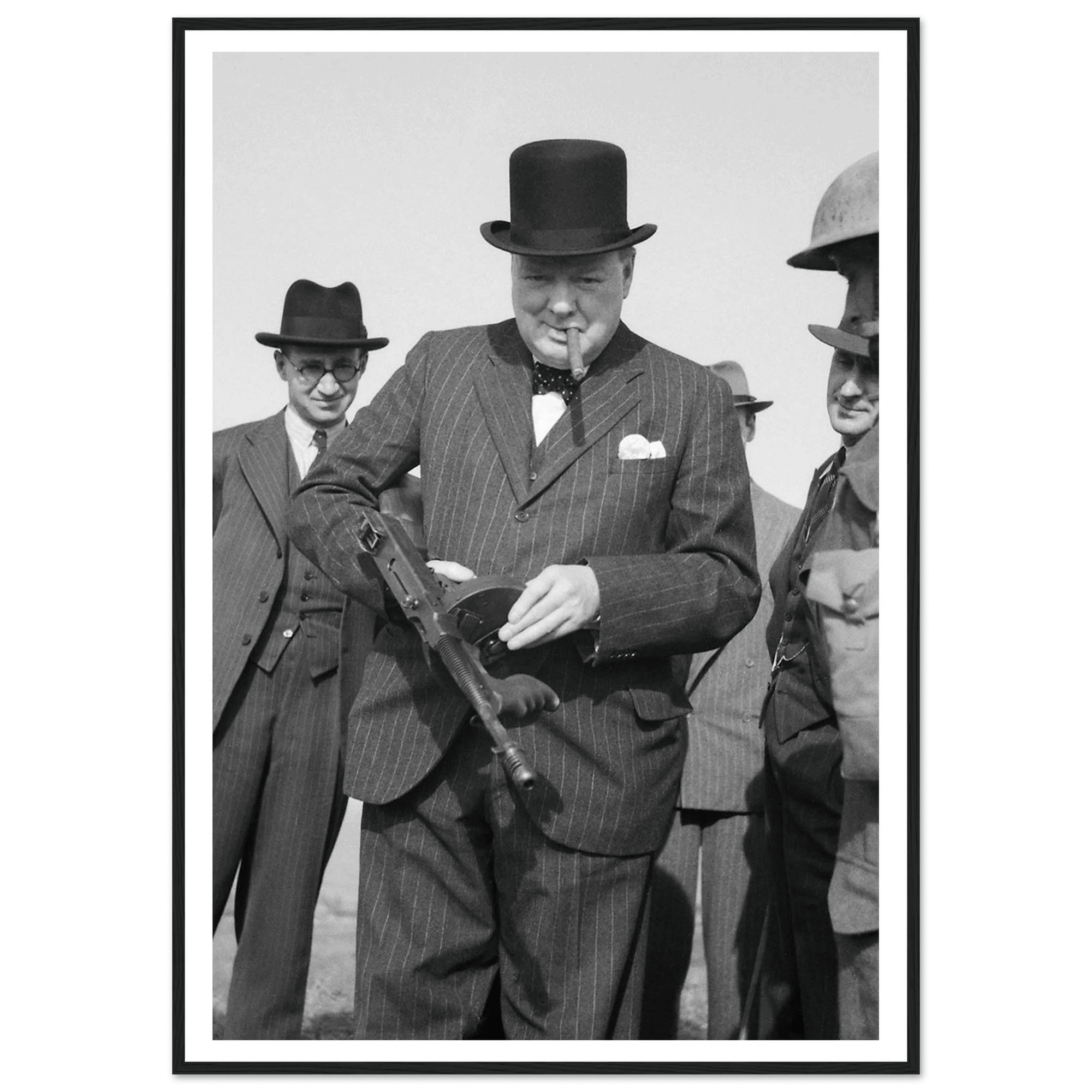 Winston Churchill wartime artwork - SKANDINAVER