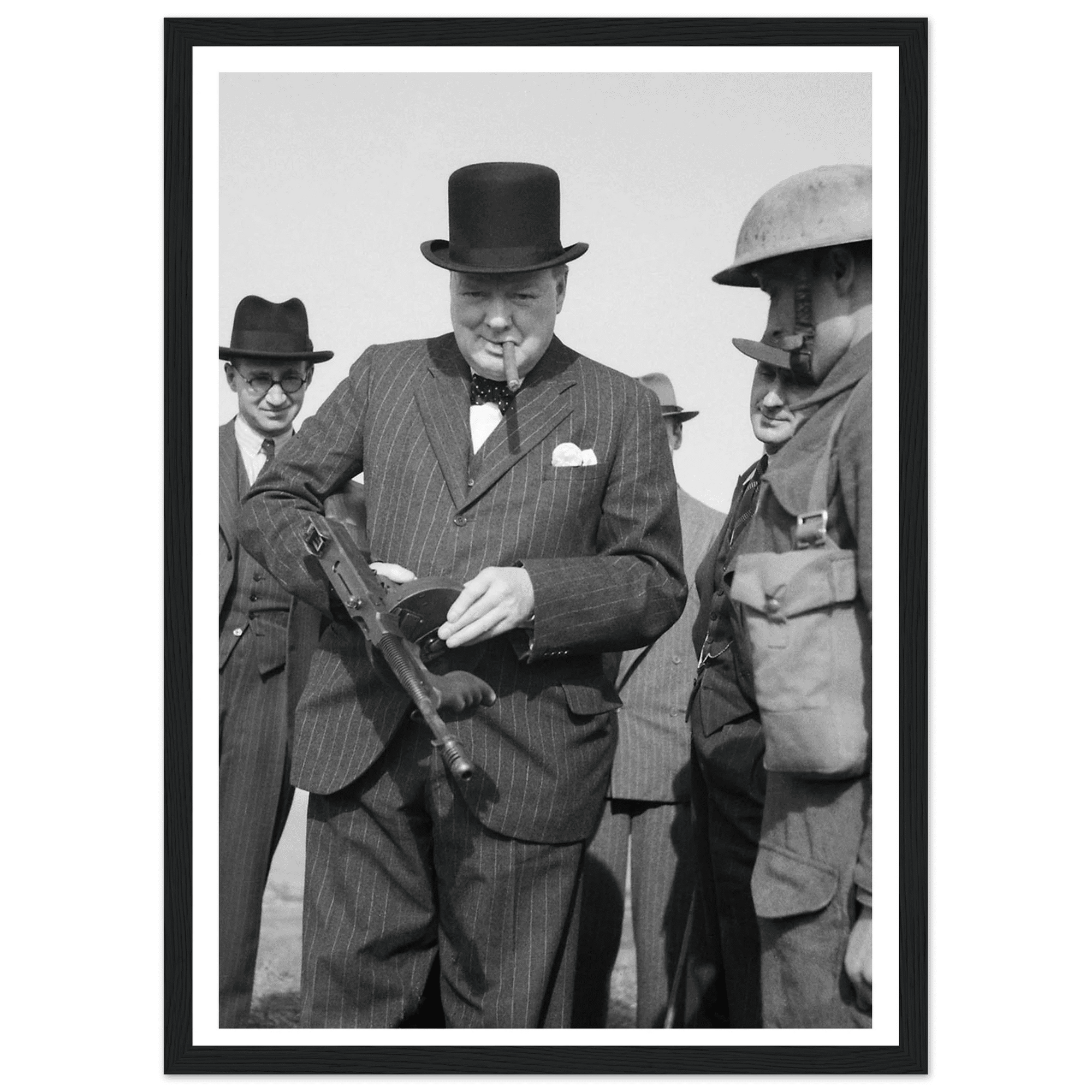 Winston Churchill wartime artwork - SKANDINAVER
