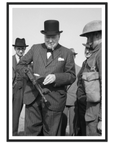 Winston Churchill wartime artwork - SKANDINAVER